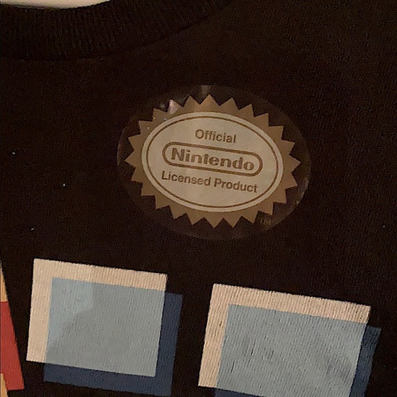 NWT Nintendo NES Super Mario Bros black short sleeve T-shirt - Picture 4 of 5